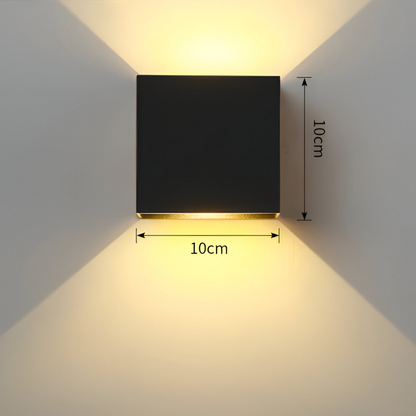 Moderne  oplaadbare LED Wandlamp – Up & Down Verlichting voor Woonkamer, Hal en Slaapkamer