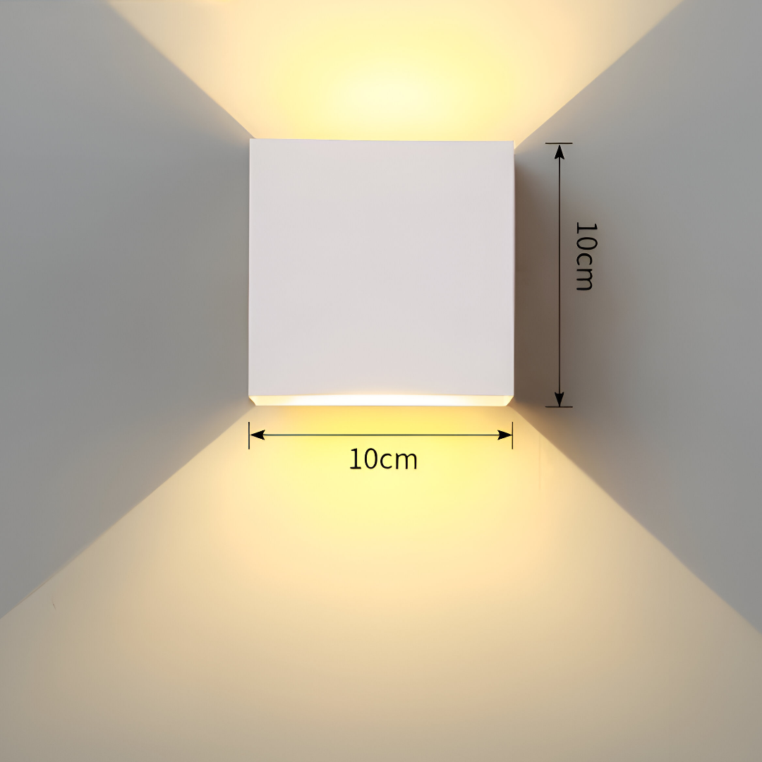 Moderne  oplaadbare LED Wandlamp – Up & Down Verlichting voor Woonkamer, Hal en Slaapkamer