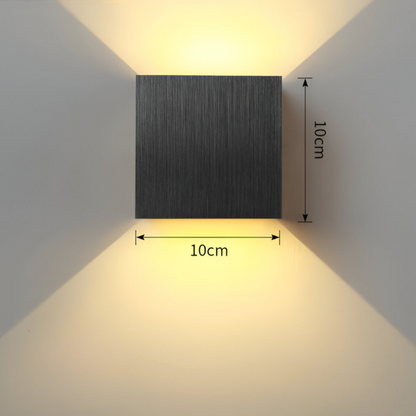 Moderne  oplaadbare LED Wandlamp – Up & Down Verlichting voor Woonkamer, Hal en Slaapkamer