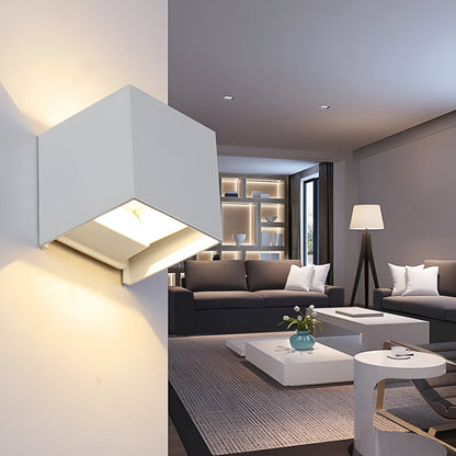 Moderne  oplaadbare LED Wandlamp – Up & Down Verlichting voor Woonkamer, Hal en Slaapkamer
