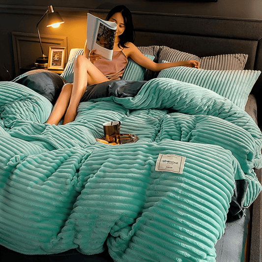 Cozy Comforter – Fluffy Dekbedovertrek voor Ultiem Slaapcomfort | Vier Seizoenen
