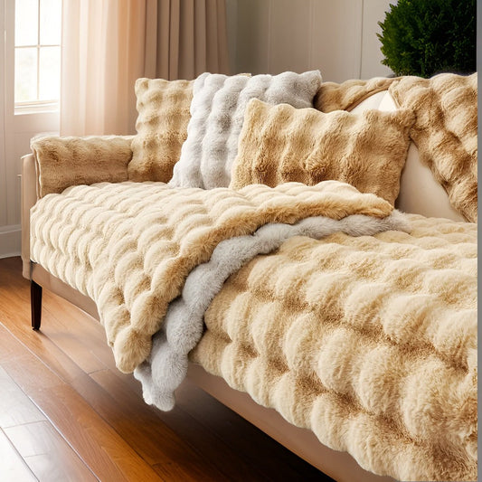 Luxe Sofa Cover – Dikke Pluche Bankhoes Beschermt Tegen Honden- en Kattenharen