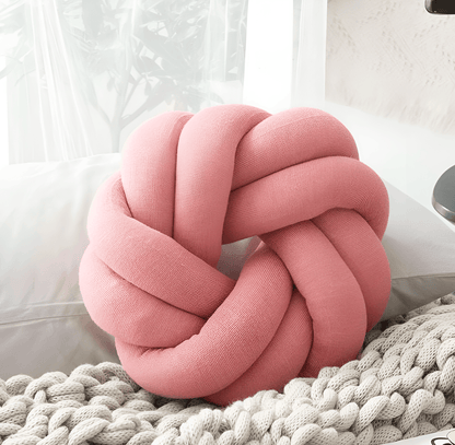 Katoenen Knoopkussen – Decoratief & Comfortabel Sierkussen voor Bank of Bed