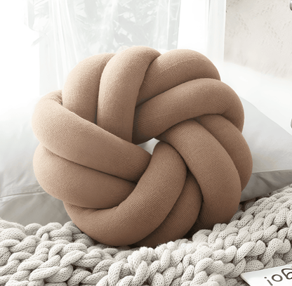 Katoenen Knoopkussen – Decoratief & Comfortabel Sierkussen voor Bank of Bed