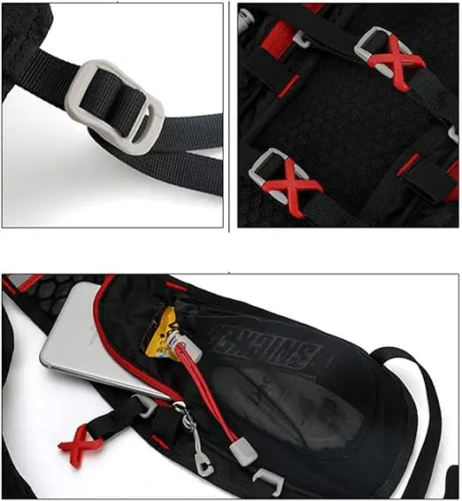 Hydratatie Rugzak – Lichtgewicht, Comfortabel & Ideaal voor Hardlopen, Fietsen & Wandelen