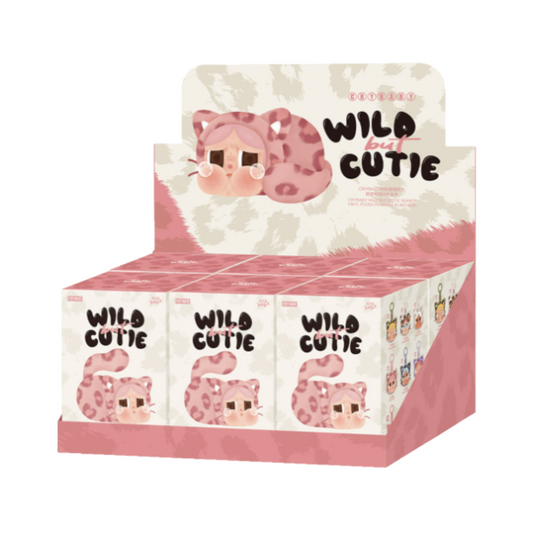 Pop Mart Skullpanda Crybaby Wild Cutie Blind Box (6-Pack) – Plush Collectible Figuren