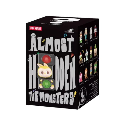 Labubu Almost Hidden Series Blind Box – Pop Mart The Monsters Collectibles (1 Stuk)