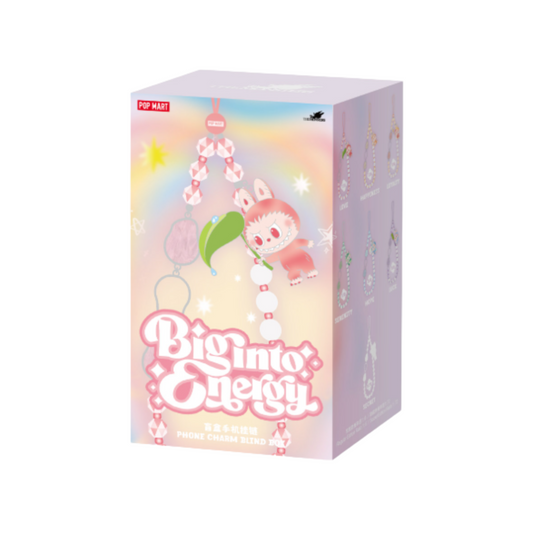 Labubu The Monsters Big Into Energy Phone Charm Blind Box – Pop Mart Collectibles