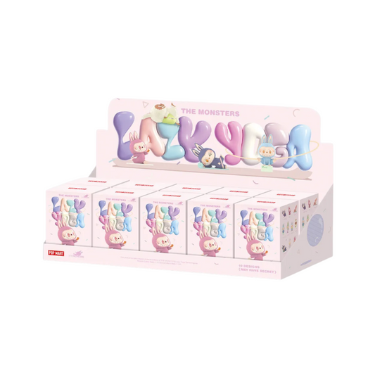 Labubu Lazy Yoga Blind Box Case (10 Stuks) – Pop Mart The Monsters Collectibles