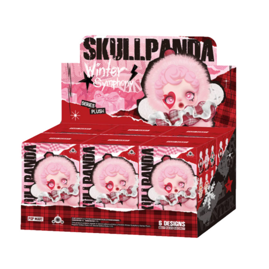 Skullpanda Winter Symphony Blind Box Set (6 stuks) – Pop Mart Limited Plush Serie