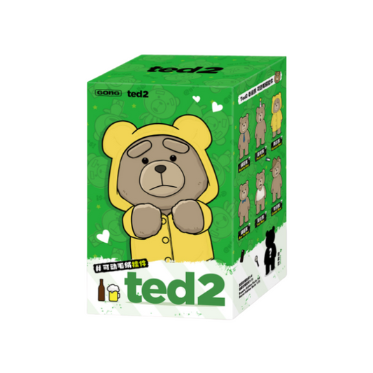 Ted2 Teddy Bear Action Series Blind Box – Pop Mart Collectibles (1 Stuk)