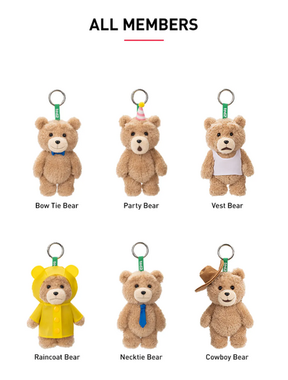Ted2 Teddy Bear Action Series Blind Box – Pop Mart Collectibles (1 Stuk)