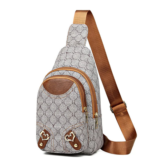 Luxe Crossbody Rugtas – Compact, Stijlvol & Comfortabel