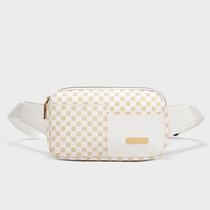 Luxe Crossbody Heuptas – Checker & Panterprint – Unisex