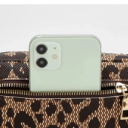 Luxe Crossbody Heuptas – Checker & Panterprint – Unisex