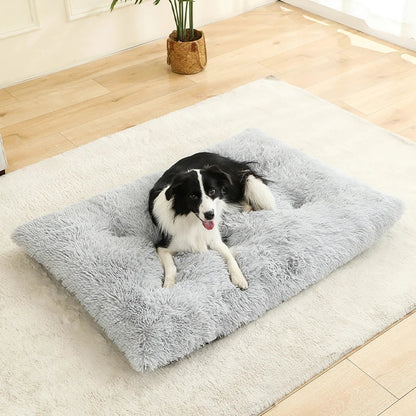 Fluffy Hondenmat & Kattenmat – Rechthoekig Comfort Kussenbed