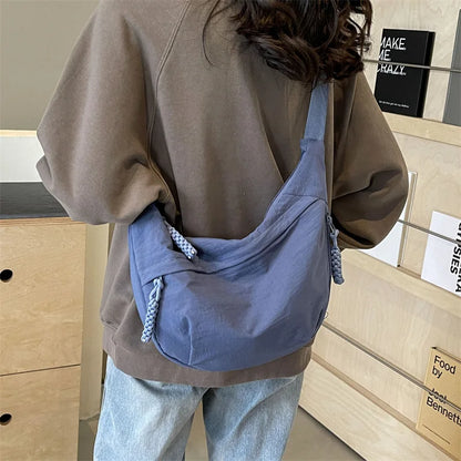 Beige Hobo Crossbody Tas – Ruim, Stijlvol & Comfortabel