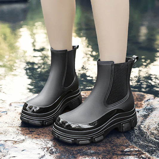 Dames Chelsea Boots – Waterdicht & Trendy met Chunky Zool