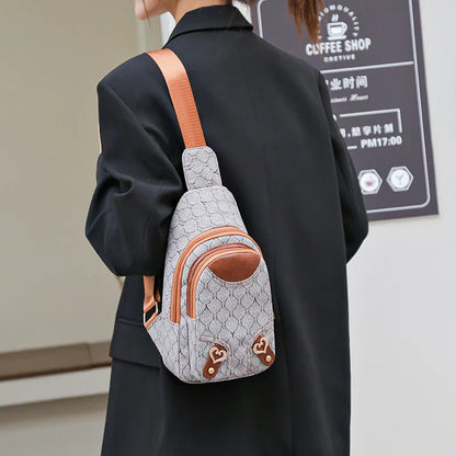 Luxe Crossbody Rugtas – Compact, Stijlvol & Comfortabel