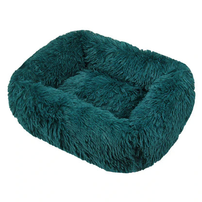 Donut Hondenmand & Kattenmand – Zachte Fluffy Huisdiermand in Meerdere Kleuren