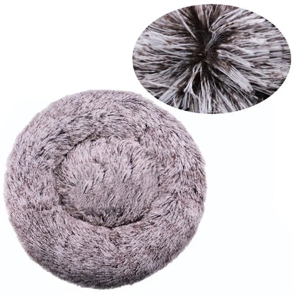 Donut Huisdiermand – Fluffy Kattenmand & Hondenmand met Anti-Stress Effect