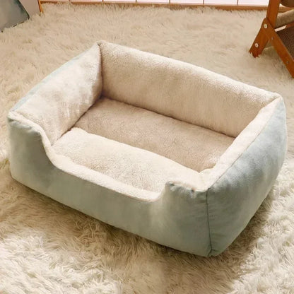 Zachte Hondenmand & Kattenmand – Rechthoekig Fluffy Huisdierbed