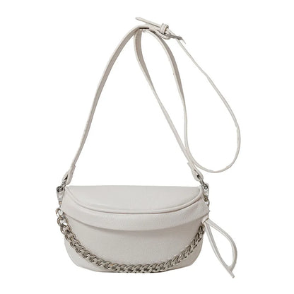 Trendy Crossbody Heuptas met Schakelketting – Chic & Praktisch
