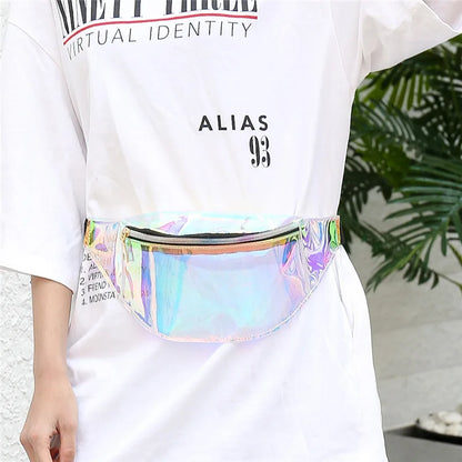 Holografische Heuptas – Festival, Trendy & Comfortabel