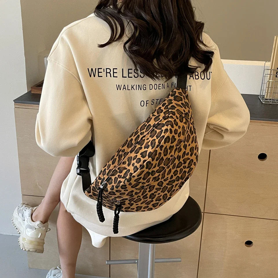 Leopard Crossbody Tas – Stoer, Trendy & Comfortabel