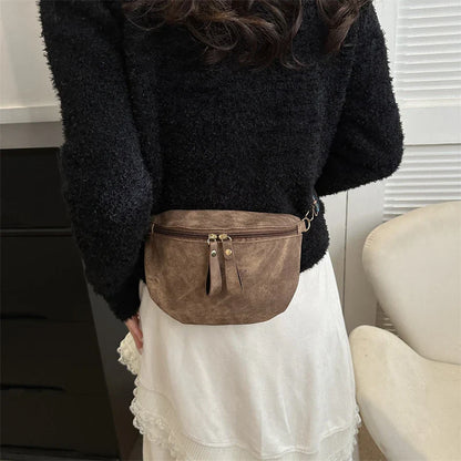 Crossbody Tas met Brede Schouderband – Boho Chic Schoudertas