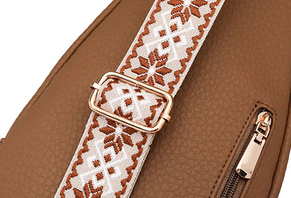 Trendy Crossbody Sling Bag – Praktische Schoudertas met Verstelbare Band