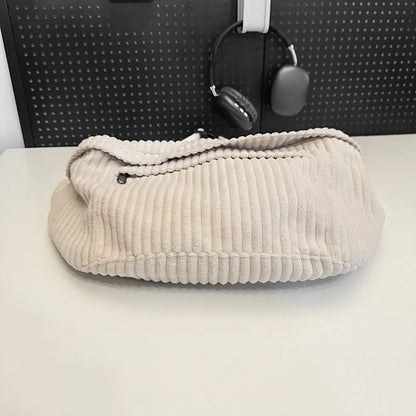 Corduroy Crossbody Tas – Trendy, Ruim & Comfortabel
