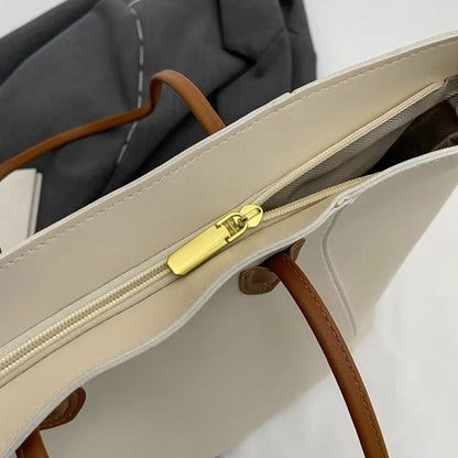 Shopper Leren Look – Elegant, Ruim & Duurzaam