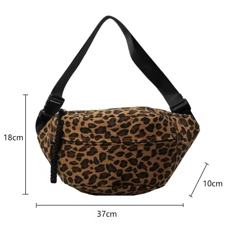 Leopard Crossbody Tas – Stoer, Trendy & Comfortabel