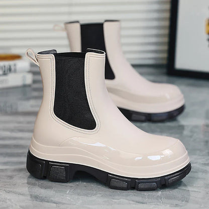 Dames Chelsea Boots – Waterdicht & Trendy met Chunky Zool