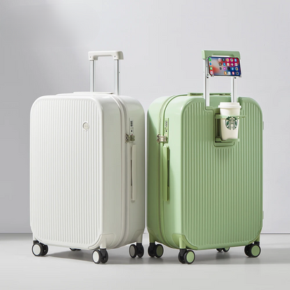 Handbagage Koffer met USB-poort & Tablet Houder – 20/24 Inch – Waterdicht & TSA-slot – Lichtgewicht