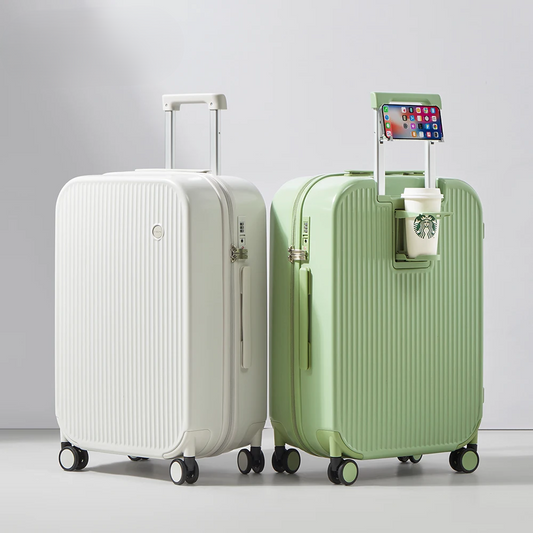 Handbagage Koffer met USB-poort & Tablet Houder – 20/24 Inch – Waterdicht & TSA-slot – Lichtgewicht