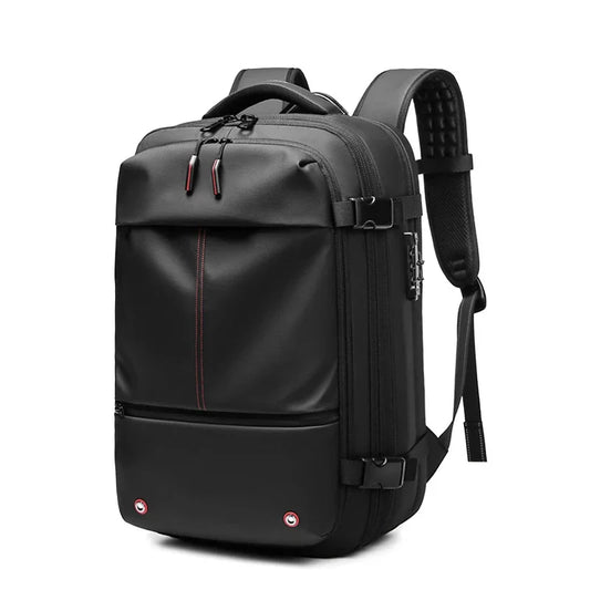 Waterdichte Anti-Diefstal Laptop Reis Rugzak – 40L Reistas met USB Poort & TSA Slot