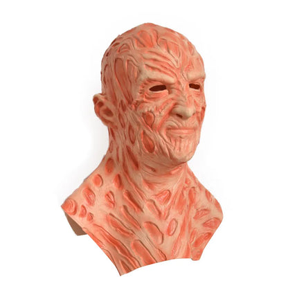 Freddy Krueger Masker – Realistisch Horror Masker met Handaccessoires