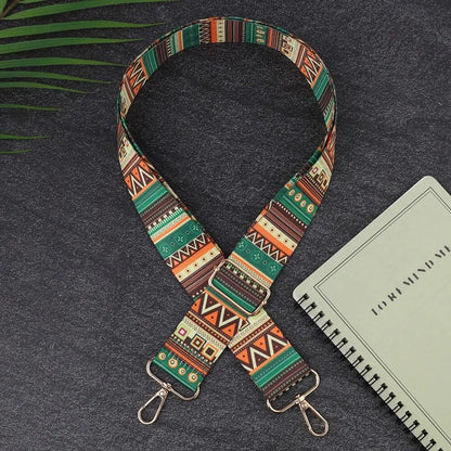 Verstelbare Tasriem met Kleurrijk Design – Comfortabel & Duurzaam