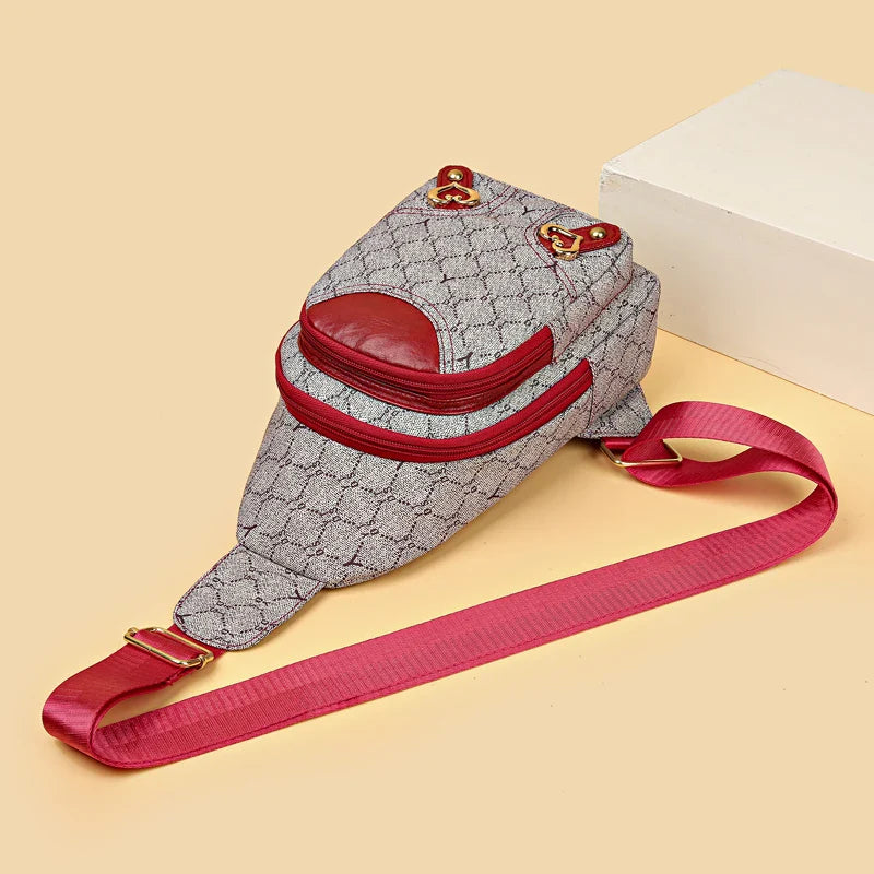 Luxe Crossbody Rugtas – Compact, Stijlvol & Comfortabel