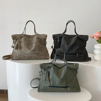 Dames Handtas Shopper – Grote Schoudertas van Hoogwaardig Kunstleer