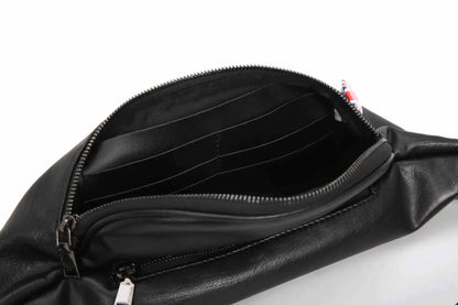 Trendy Crossbody Heuptas met Patches – Unieke Schoudertas voor Casual Look