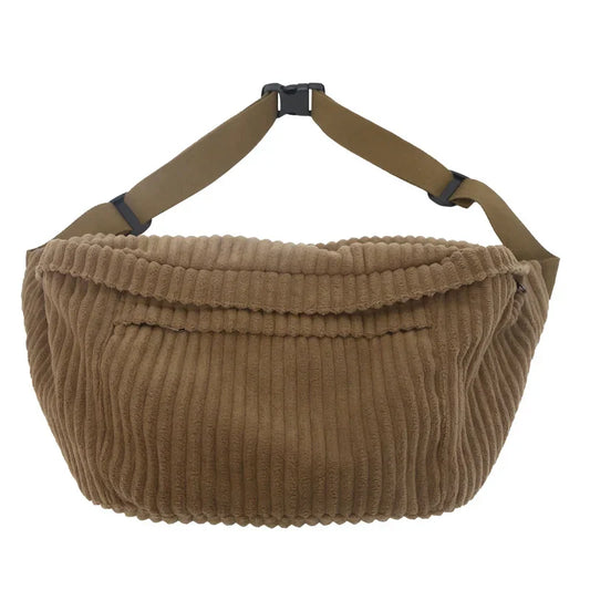 Corduroy Crossbody Tas – Trendy, Ruim & Comfortabel