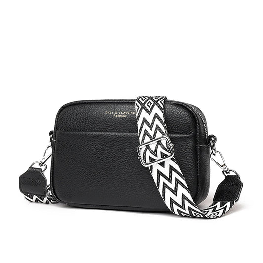 Crossbody Tas van Echt Leer – 22×15×8 cm | Hoogwaardige Dames Schoudertas