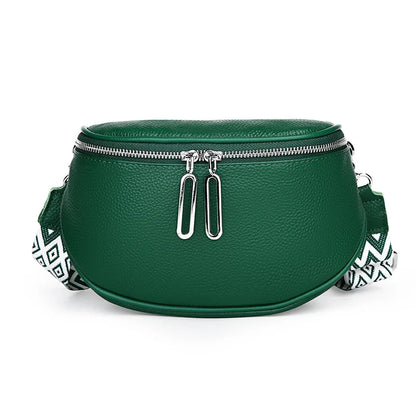 Elegante Crossbody Heuptas – Luxe Schoudertas met Unieke Band