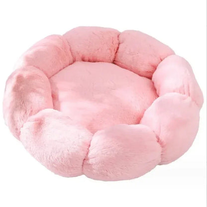Bloemvormige Hondenmand & Kattenmand – Zachte Fluffy Huisdiermand