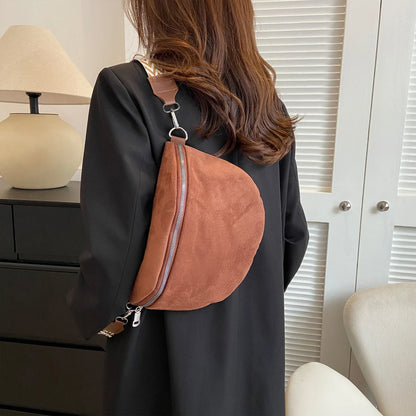 Minimalistische Suède Heuptas – Stijlvol & Comfortabel