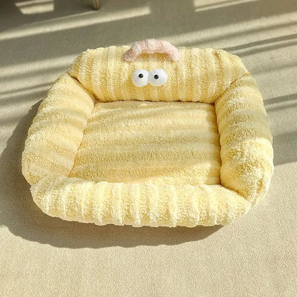 Fluffy Hondenmand & Kattenmand – Zachte Huisdiermand met Schattig Design