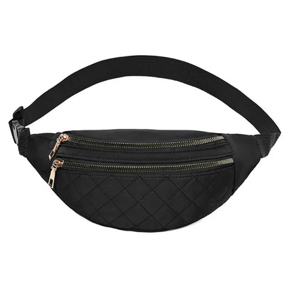 Trendy Quilted Heuptas – Stijlvolle Crossbody Tas voor Elke Dag
